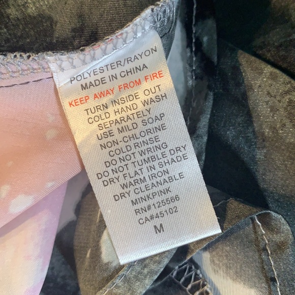 MINKPINK Silky High Low Halter Style Tie Dress - Picture 7 of 8